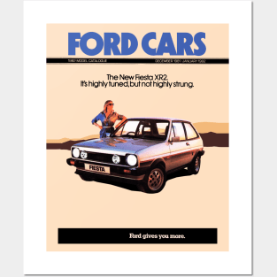 FORD FIESTA XR2 - brochure Posters and Art